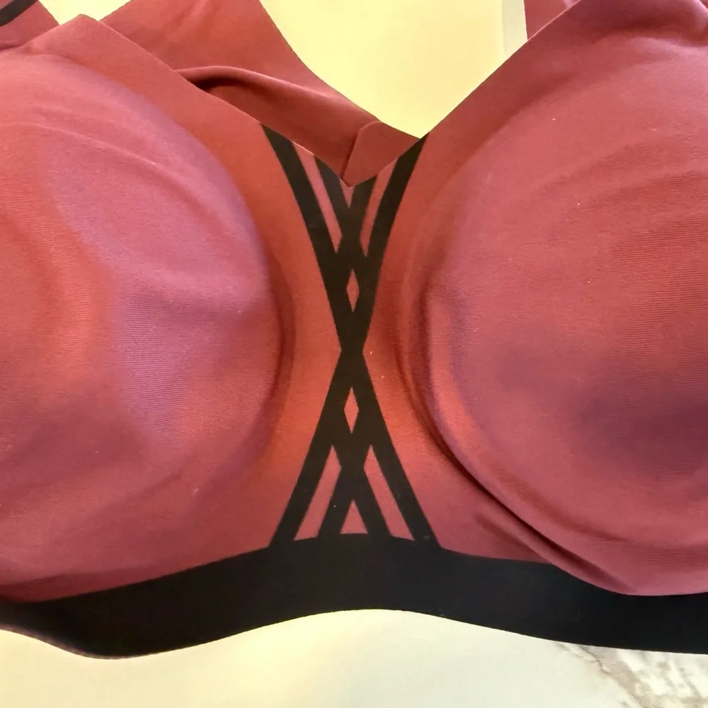 Honeylove Burgundy Silhouette Bra - Picture 5 of 11